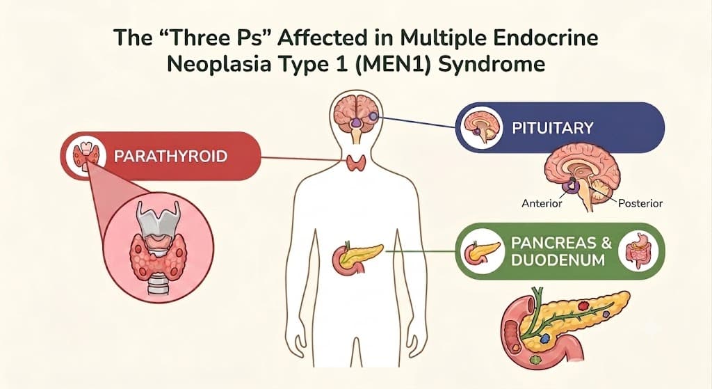 MEN1 syndrome (Multiple Endocrine Neoplasia type 1)